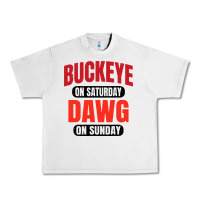 Lunar Rock buckeye on saturday Urban Heavy Tee - artisFamous