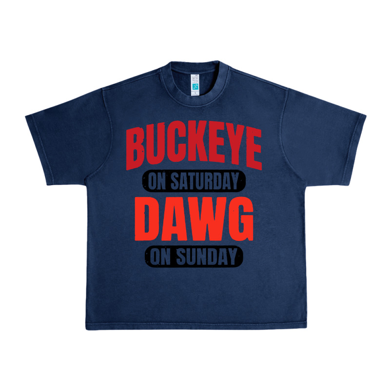 Buckeye On Saturday Urban Heavy Tee by artisFamous | Teevron
