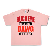 Salmon buckeye on saturday Urban Heavy Tee - artisFamous