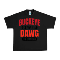 Buckeye On Saturday Urban Heavy Tee | Teevron