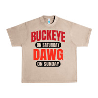 French Oak buckeye on saturday Urban Heavy Tee - artisFamous