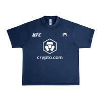 Navy crypto Urban Heavy Tee - artisFamous