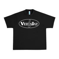 Black vee jay records Urban Heavy Tee - artisFamous