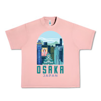 Salmon Osaka Japan Urban Heavy Tee - artisFamous