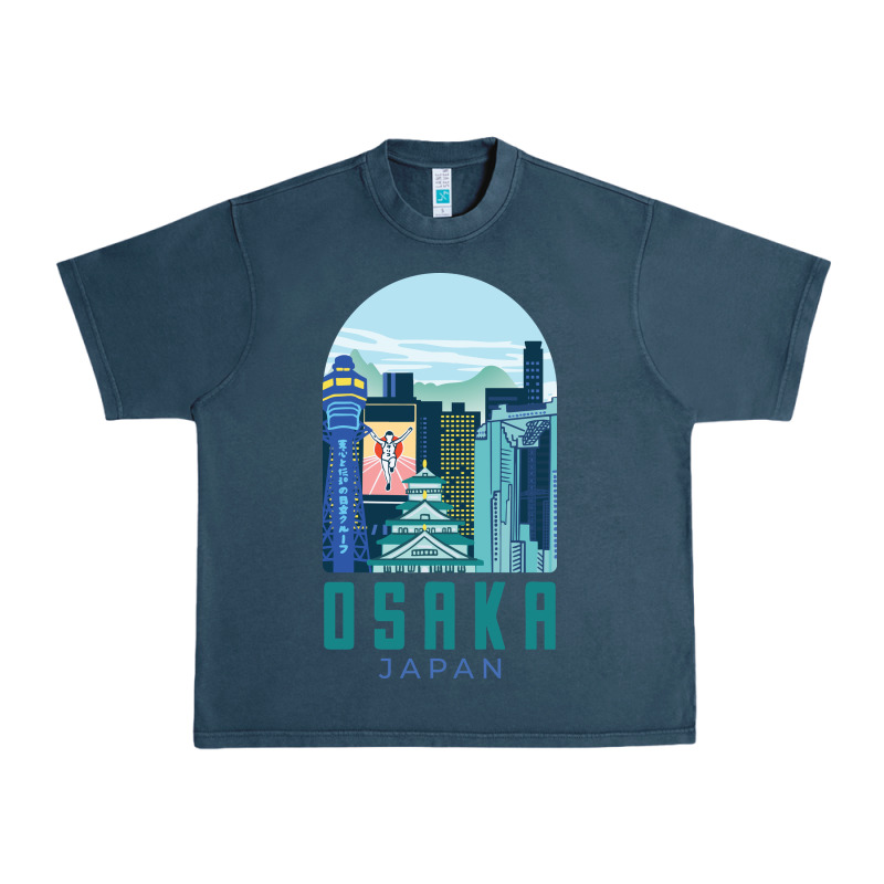 Osaka Japan Urban Heavy Tee by artisFamous | Teevron