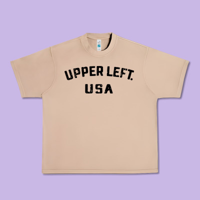 Upper Left Usa Urban Heavy Tee Designed By Artisfamous