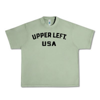 Oil Green upper left usa Urban Heavy Tee - artisFamous