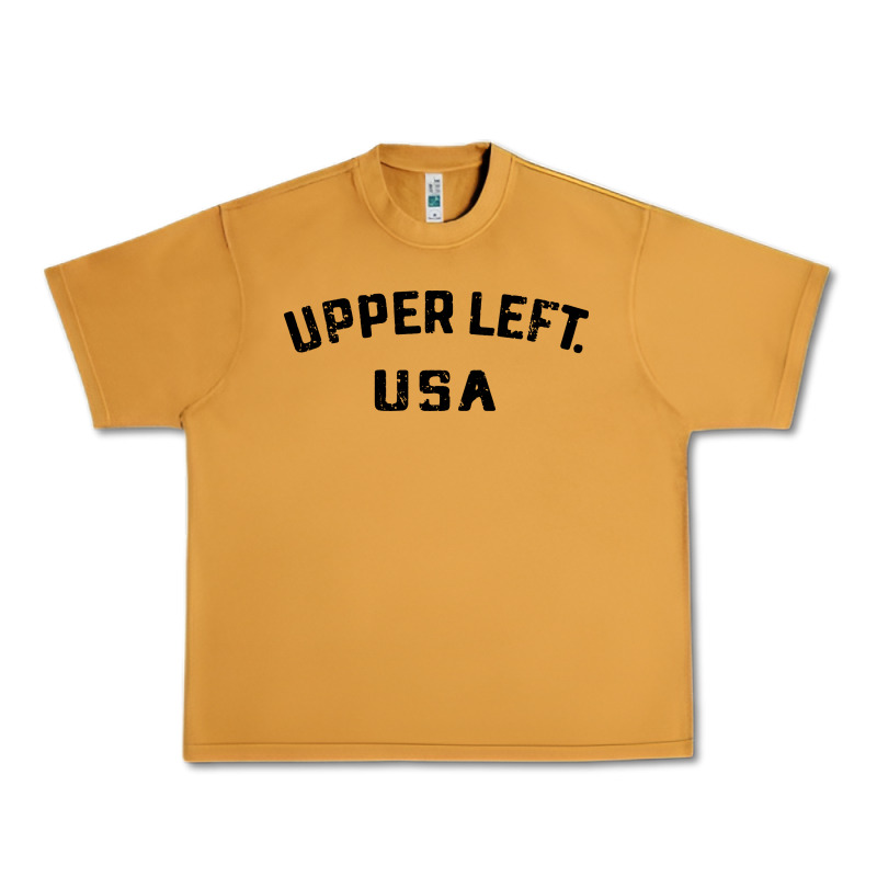 Upper Left Usa Urban Heavy Tee by artisFamous | Teevron