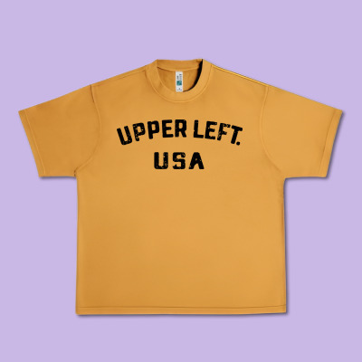 Upper Left Usa Urban Heavy Tee Designed By Artisfamous