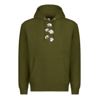 Army Green cotton Premium Hoodie - BarkalooDesign