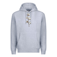 Heather Grey cotton Premium Hoodie - BarkalooDesign