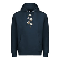 Navy cotton Premium Hoodie - BarkalooDesign