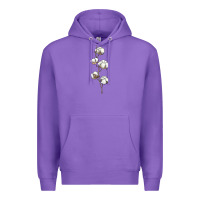 Purple cotton Premium Hoodie - BarkalooDesign