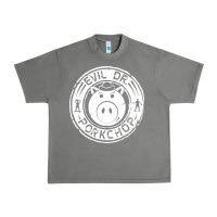 Evil Dr Porkchop Urban Heavy Tee | Teevron