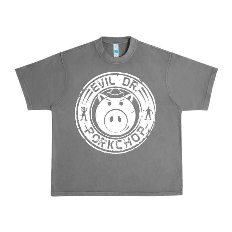 Evil Dr Porkchop Urban Heavy Tee by artisFamous | Teevron