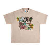 French Oak mom of twins Urban Heavy Tee - CowhideDigitalArt