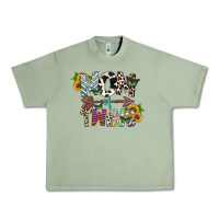 Oil Green mom of twins Urban Heavy Tee - CowhideDigitalArt