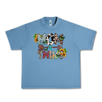 Pebble Blue mom of twins Urban Heavy Tee - CowhideDigitalArt