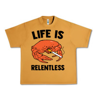 Peanut Butter crab life is relentless Urban Heavy Tee - artisFamous