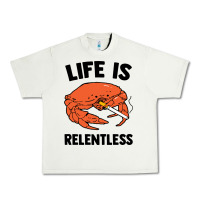 Pistachio crab life is relentless Urban Heavy Tee - artisFamous