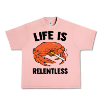 Salmon crab life is relentless Urban Heavy Tee - artisFamous