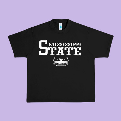 Mississippi State Champs Urban Heavy Tee Designed By Artisfamous