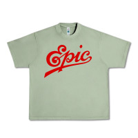Oil Green epic records Urban Heavy Tee - artisFamous