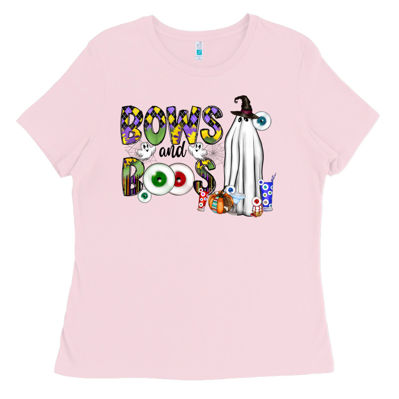 Bows And Boos Y'all Ladies Tee by CowhideDigitalArt | Teevron
