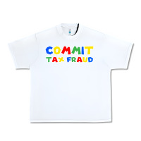 White commit tax fraud Urban Heavy Tee - artisFamous