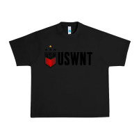 Black uswnt Urban Heavy Tee - artisFamous