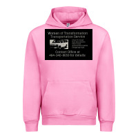 Fuchsia Pink women of transformation 1 Urban Hoodie - chombo