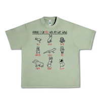 Oil Green animals i can kill with my bare hands Urban Heavy Tee - artisFamous