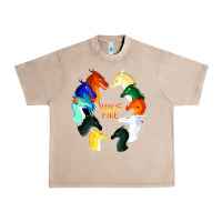 French Oak wings of fire Urban Heavy Tee - artisFamous