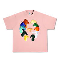 Salmon wings of fire Urban Heavy Tee - artisFamous