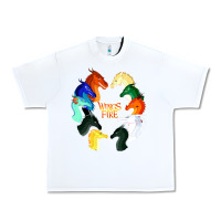 White wings of fire Urban Heavy Tee - artisFamous