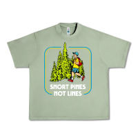 Oil Green snort pines not lines funny boy going to school vintage Urban Heavy Tee - artisFamous