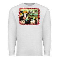 Oatmeal Heather Hanging With My Heifers Holstein Cows Premium Sweatshirt - RanaPortraitStore