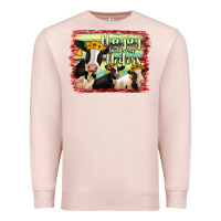 Pale Pink Hanging With My Heifers Holstein Cows Premium Sweatshirt - RanaPortraitStore