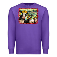 Purple Hanging With My Heifers Holstein Cows Premium Sweatshirt - RanaPortraitStore