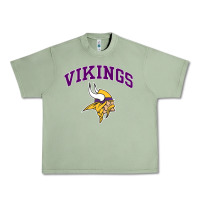 Oil Green vikings style Urban Heavy Tee - artisFamous