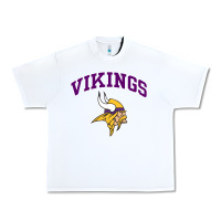 White vikings style Urban Heavy Tee - artisFamous
