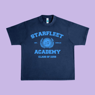 Starfleet Academy Urban Heavy Tee Designed By Artisfamous