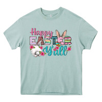 Arona Happy Easter Y'all Heavy Core Tee - BundleAndBundleShop