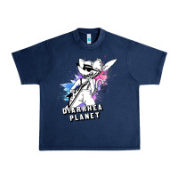 Navy diarrhea planet musician Urban Heavy Tee - artisFamous