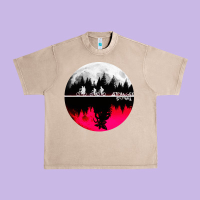 Stranger Kids Bikes Urban Heavy Tee Designed By Artisfamous