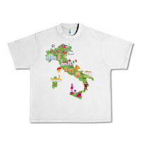 Lunar Rock Italy map Urban Heavy Tee - artisFamous