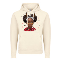 Vintage Artic christmas african girl Vintage Hoodie - BarkalooDesign