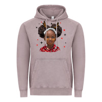 Vintage Zinc christmas african girl Vintage Hoodie - BarkalooDesign