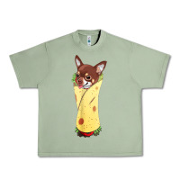 Oil Green funny chihuahua dog burrito food tee Urban Heavy Tee - artisFamous