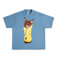 Pebble Blue funny chihuahua dog burrito food tee Urban Heavy Tee - artisFamous